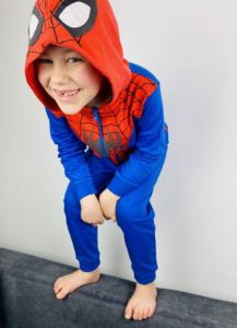 Kombinezon spiderman dla chłopca \\'\\'strój\\'\\'
