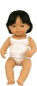Lalka azjata (chłopiec) - pachnąca lalka miniland