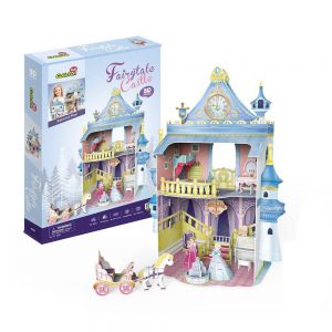 Puzzle 3d domek dla lalek bajkowy zamek - fairytale castle