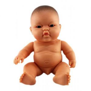 Pachnąca lalka bobas chłopiec lucas, minikane 21cm -paola reina