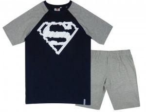 Piżama męska superman z krótkim rękawem