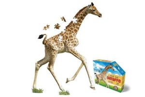 Puzzle i am lil\\' - giraffe - żyrafa