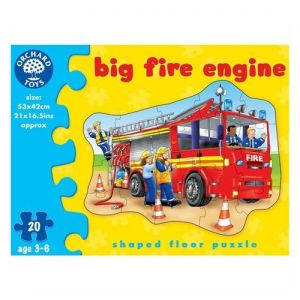 Wóz strażacki puzzle