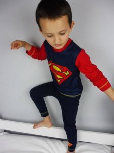Piżama superman dla dzieci