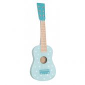 Drewniana gitara pastelowy niebieski jabadabado