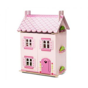 Drewniany domek dla lalek dreamhouse, le toy van