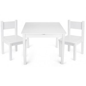 Krakpol stolik z krzesełkami biały
